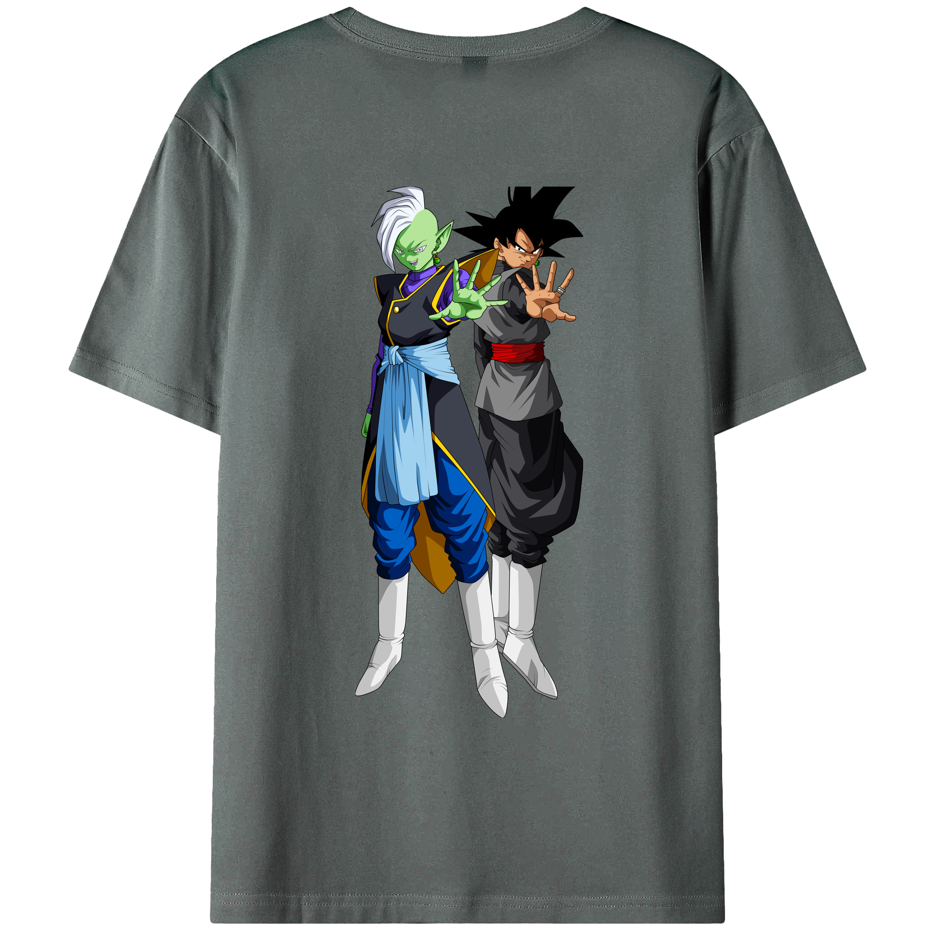 （画像用） ドラゴンボール DRAGON BALL 綿100％ メンズ半袖Tシャツ（バックプリント） 通気性